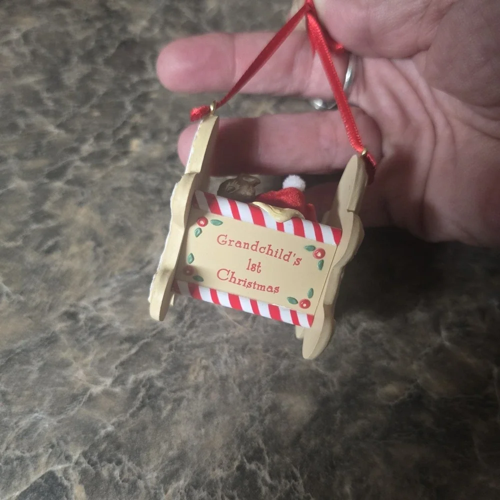 2003 Hallmark Grandchild's First Christmas Ornament U21